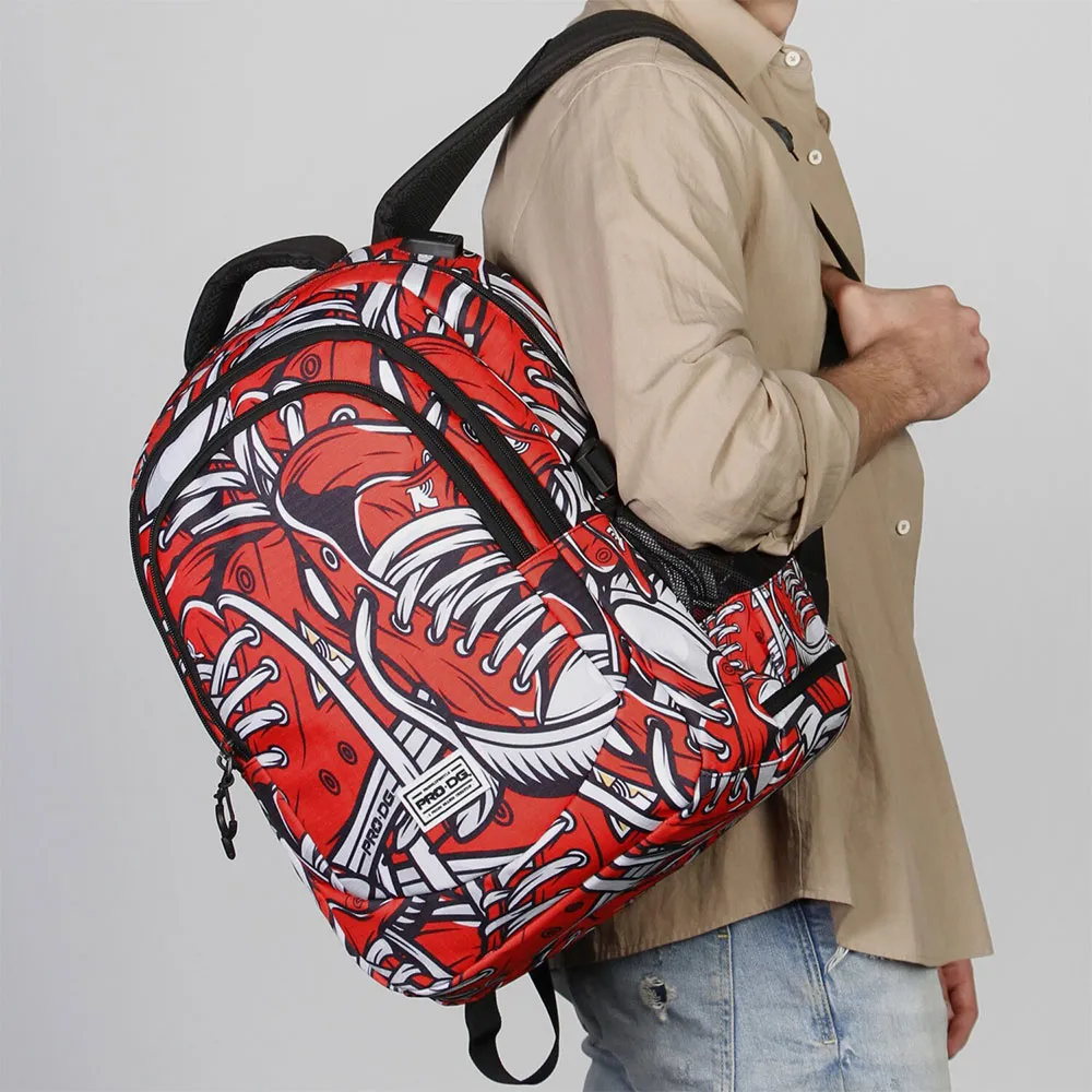Prodg Schleichen Plus Laufen Rucksack, Red