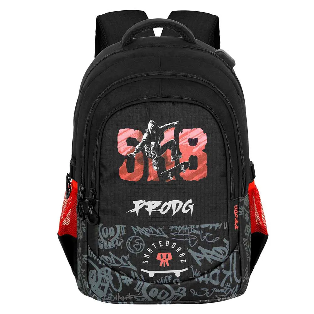 Prodg Sk8 Plus Laufen Rucksack, Black