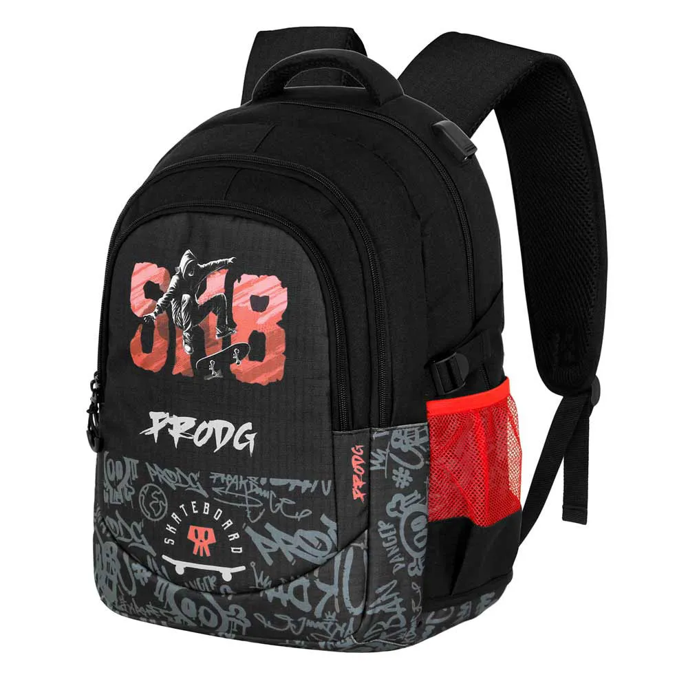 Prodg Sk8 Plus Laufen Rucksack, Black