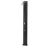 Productos Qp 40l Aluminium Solardusche Mit Fußbadarmatur, Black, One Size