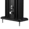 Productos Qp 40l Aluminium Solardusche Mit Fußbadarmatur, Black, One Size