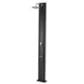 Productos Qp Aluminium Solardusche Mit Fußbadhahn 28l unisex, Black, One Size