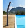 Productos Qp Grace Solardusche Mit Fußbadarmatur 25l, Black, One Size