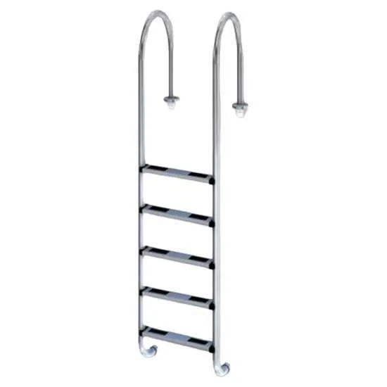 Productos Qp Poolleiter Für Schmale Wände 5 Stufen, Inox, One Size Productos Qp Poolleiter Für Schmale Wände 5 Stufen, Inox, One Size