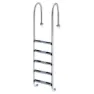 Productos Qp Poolleiter Für Schmale Wände 5 Stufen unisex, Inox, One Size