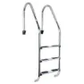 Productos Qp Standard Poolleiter 3 Stufen, Inox, One Size