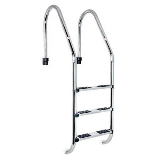 Productos Qp Standard Poolleiter 3 Stufen, Inox, One Size Productos Qp Standard Poolleiter 3 Stufen, Inox, One Size