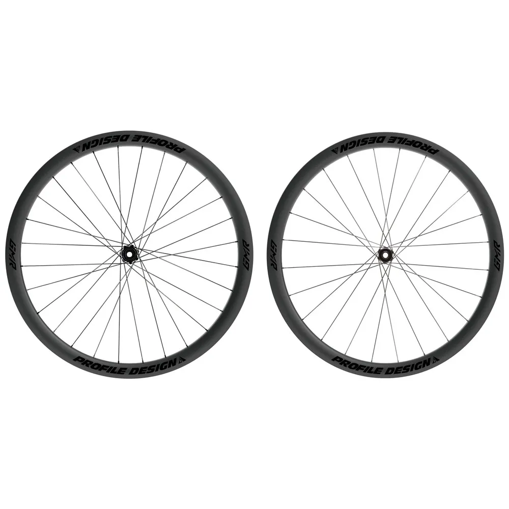 Profile Design Gmr 38 Carbon Cl Disc Tubeless Rennrad Laufradsatz, Black, 12 x 100 / 12 x 142mm, Shimano/Sram HG Profile Design Gmr 38 Carbon Cl Disc Tubeless Rennrad Laufradsatz, Black, 12 x 100 / 12 x 142mm, Shimano/Sram HG