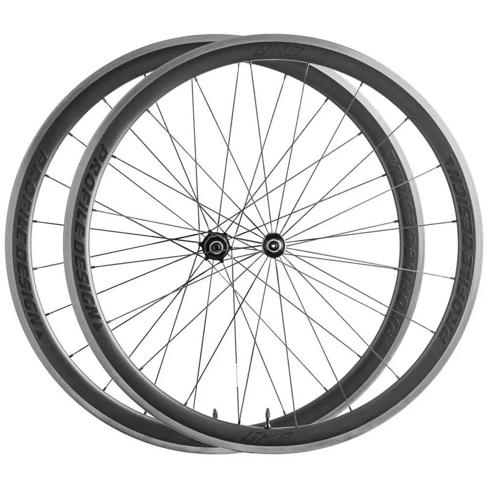 Profile Design Gmr 38 Carbon Tubeless Rennrad Laufradsatz, Black, 9 x 100 / 10 x 130mm, Shimano/Sram HG Profile Design Gmr 38 Carbon Tubeless Rennrad Laufradsatz, Black, 9 x 100 / 10 x 130mm, Shimano/Sram HG