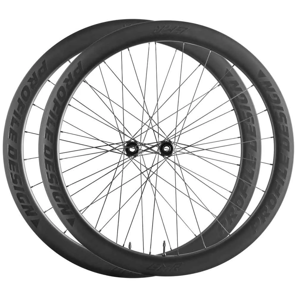 Profile Design Gmr 50 Carbon Cl Disc Tubeless Rennrad Laufradsatz, Black, 12 x 100 / 12 x 142mm, Shimano/Sram HG Profile Design Gmr 50 Carbon Cl Disc Tubeless Rennrad Laufradsatz, Black, 12 x 100 / 12 x 142mm, Shimano/Sram HG