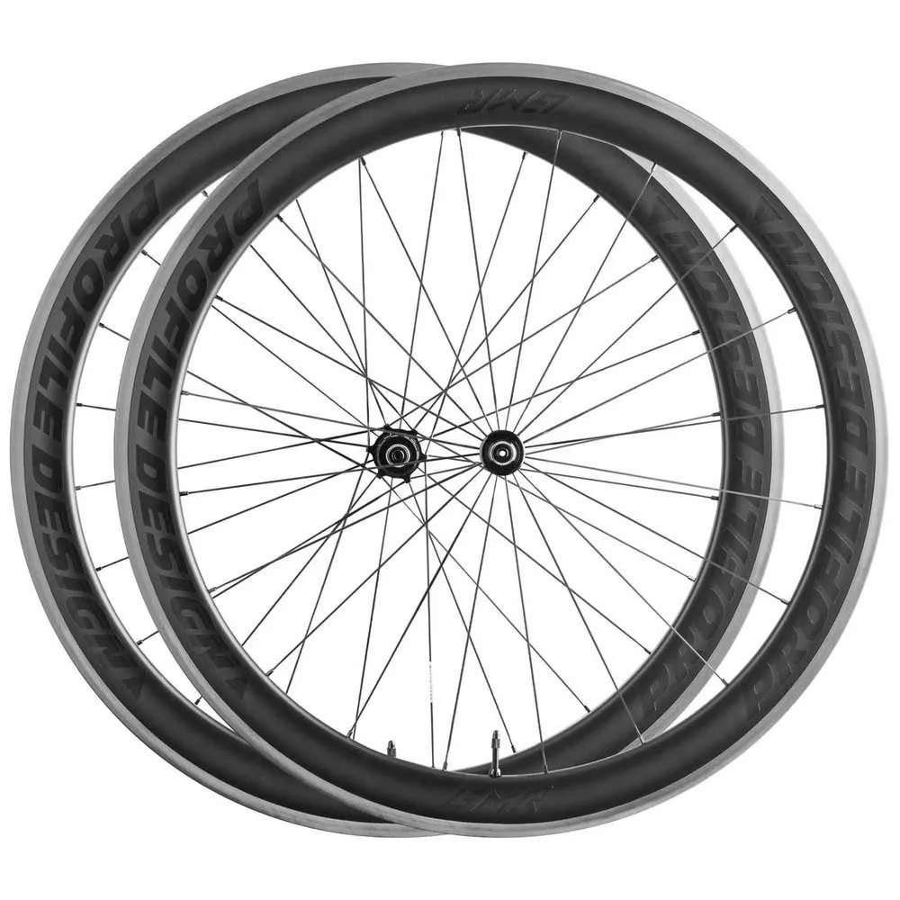 Profile Design Gmr 50 Carbon Tubeless Rennrad Laufradsatz, Black, 9 x 100 / 10 x 130mm, Shimano/Sram HG Profile Design Gmr 50 Carbon Tubeless Rennrad Laufradsatz, Black, 9 x 100 / 10 x 130mm, Shimano/Sram HG