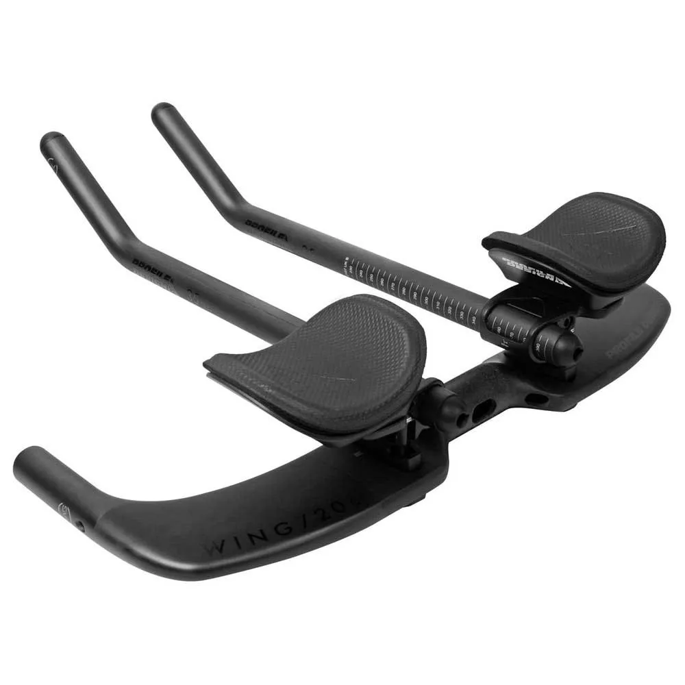 Profile Design Wing 20c+/ergo/35 Slc Carbon Aero-lenker, Black, 420mm