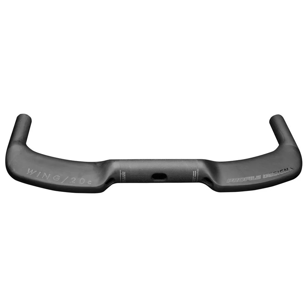 Profile Design Wing 20c Lenker, Black, 31.8mm, 400mm Profile Design Wing 20c Lenker, Black, 31.8mm, 400mm