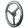 Progress A-7f Disc Tubeless Rennrad-vorderrad, White, 9 x 100mm