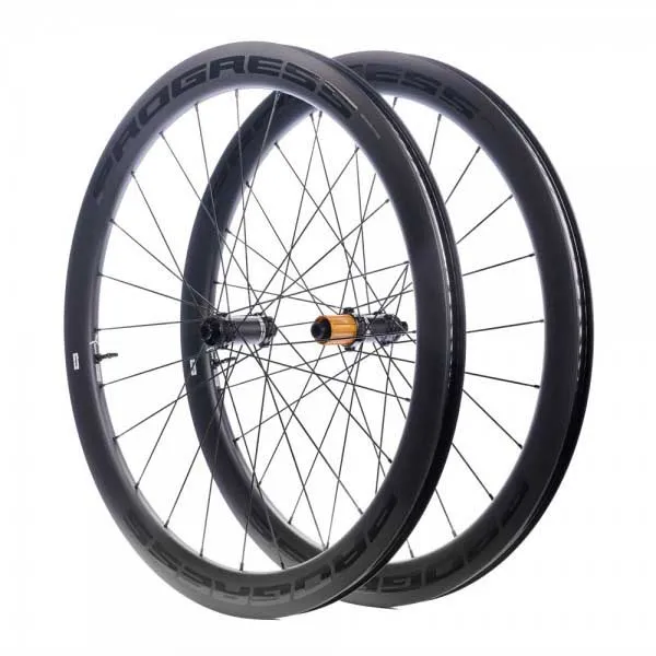Progress A-prime Cl Disc Carbon T1000 Tubeless Rennrad Laufradsatz, Black, 12 x 100 / 12 x 142mm, Shimano/Sram HG Progress A-prime Cl Disc Carbon T1000 Tubeless Rennrad Laufradsatz, Black, 12 x 100 / 12 x 142mm, Shimano/Sram HG