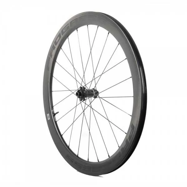 Progress A-prime Cl Disc Tubular Rennrad-vorderrad, Black / black, 12 x 100mm Progress A-prime Cl Disc Tubular Rennrad-vorderrad, Black / black, 12 x 100mm