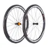 Progress A-prime Tubular Rennrad Laufradsatz, Black / white, 9 x 100 / 9 x 130mm, Shimano/Sram HG