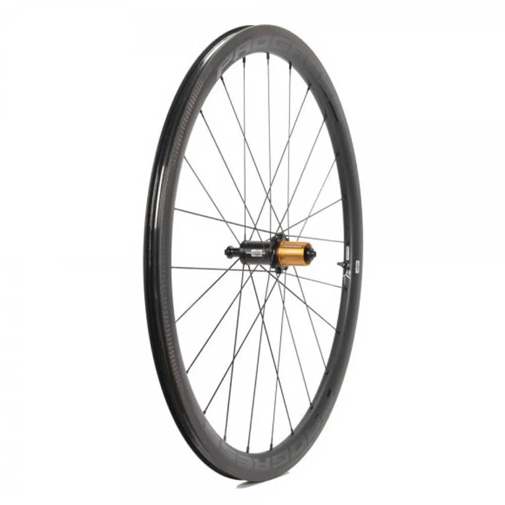 Progress Aero Tubeless Rennrad-hinterrad Progress Aero Tubeless Rennrad-hinterrad