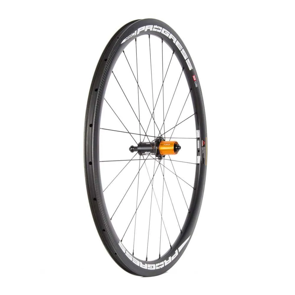 Progress Air Rennrad-hinterrad, Black / white, 9 x 130mm, Shimano/Sram HG Progress Air Rennrad-hinterrad, Black / white, 9 x 130mm, Shimano/Sram HG