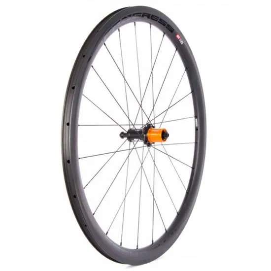 Progress Air Tubular 2017 Tubular Rennrad-hinterrad, Black, 9 x 130mm, Shimano/Sram HG