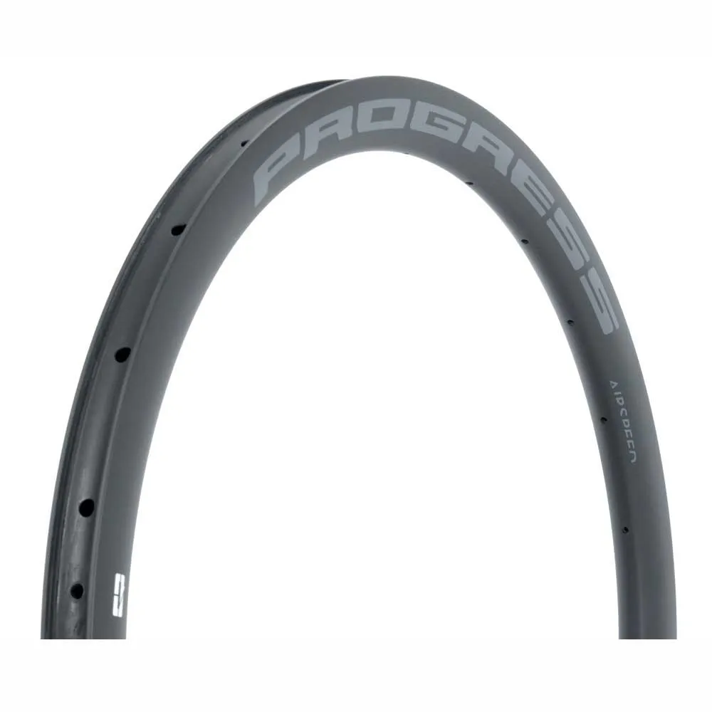Progress Airspeed G40 Rennradfelge, Black, 700C-28" 28H