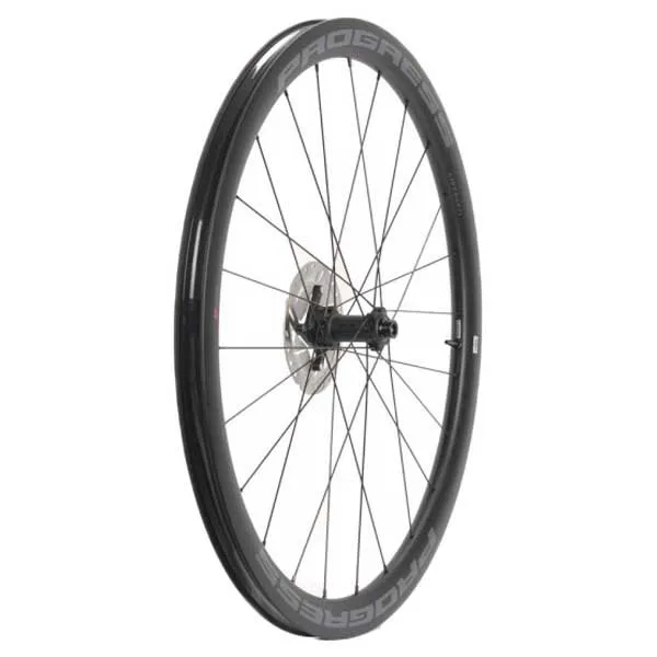 Progress Airspeed G40 Tubeless Rennrad-vorderrad, Black / grey, 12 x 100mm