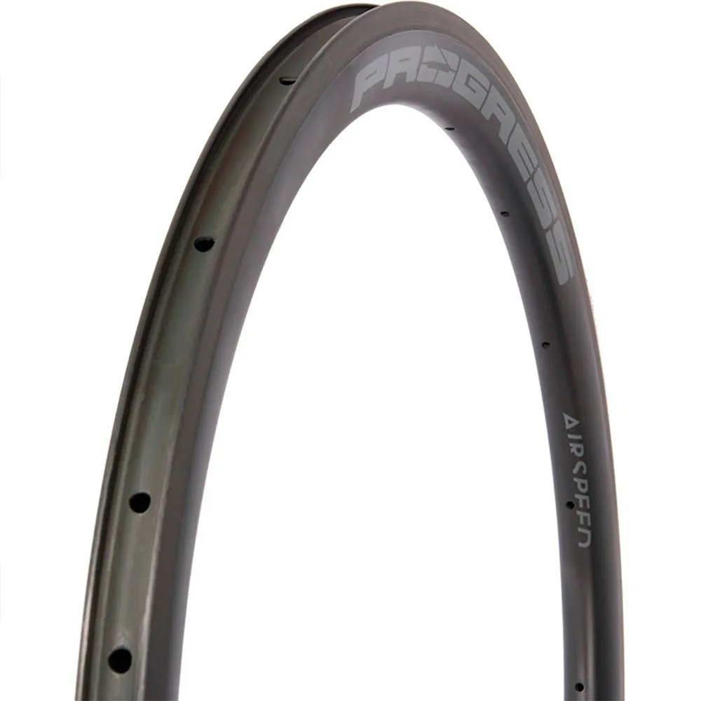 Progress Airspeed T38 Carbon Tubular Felge, Black, 700 - 28" 24H Progress Airspeed T38 Carbon Tubular Felge, Black, 700 - 28" 24H