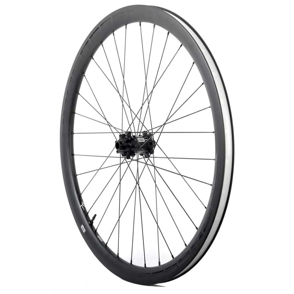 Progress E-allroad 700c 6b Disc Tubeless Vorderrad, Black, 12 x 100mm Progress E-allroad 700c 6b Disc Tubeless Vorderrad, Black, 12 x 100mm