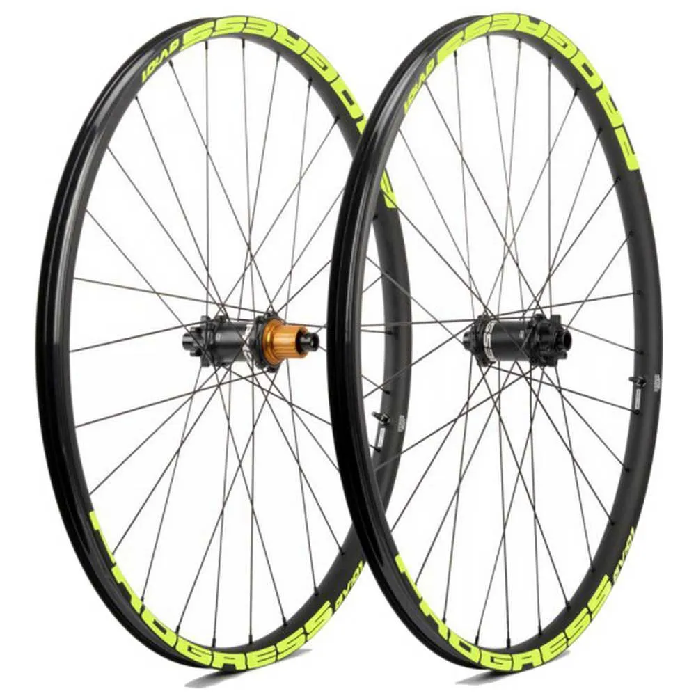 Progress Gv:01 Nitro Boost 29´´ Mtb-laufradsatz, Black / yellow, 15 x 110 / 12 x 148mm, Sram XD Progress Gv:01 Nitro Boost 29´´ Mtb-laufradsatz, Black / yellow, 15 x 110 / 12 x 148mm, Sram XD