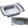 Progress Klappbarer Geschirrabtropfer, Grey / white, 41.91-67.94cm