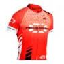Progress Kurzarm-radtrikot, Red / white