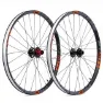 Progress Mt+ Boost 2016 27.5´´ Tubeless Mtb-laufradsatz, Black / orange, 15 x 110 / 12 x 148mm, Shimano/Sram HG