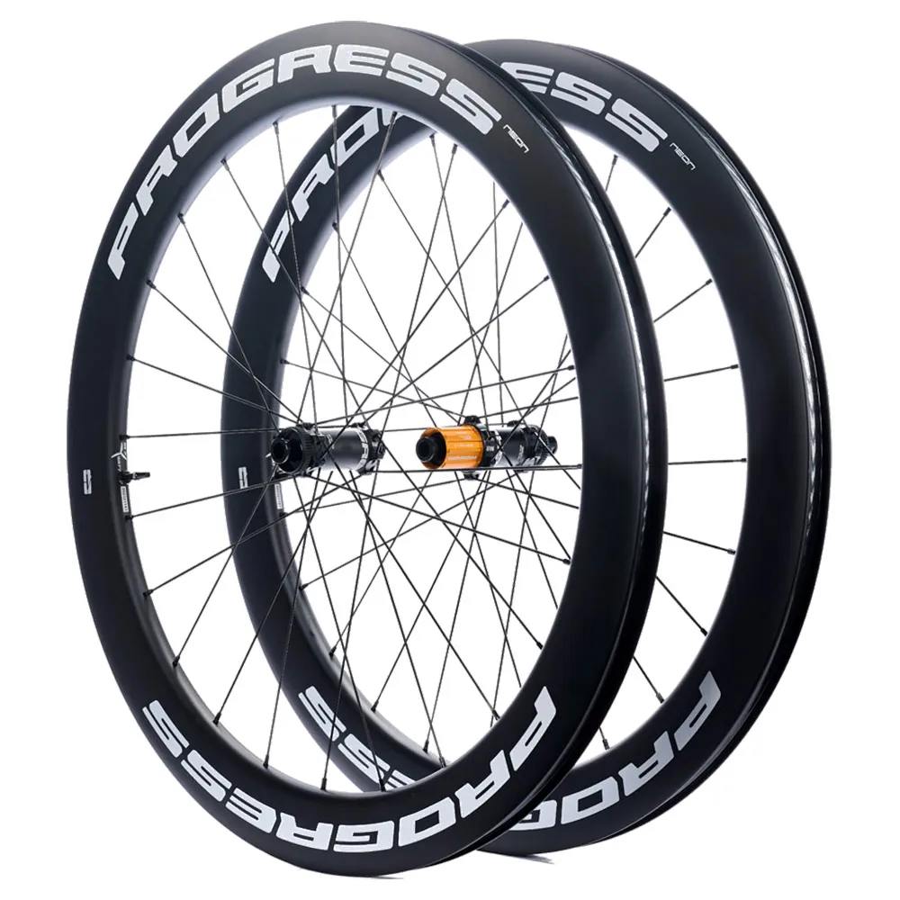 Progress Neon Cl Disc Tubeless Rennrad Laufradsatz Progress Neon Cl Disc Tubeless Rennrad Laufradsatz