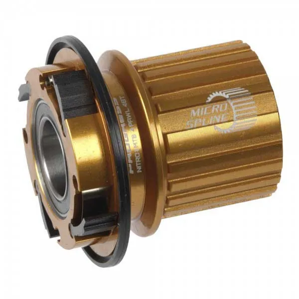 Progress Nitro2 Road Disc Shimano Micro Spline Freilaufkörper, Gold, One Size Progress Nitro2 Road Disc Shimano Micro Spline Freilaufkörper, Gold, One Size
