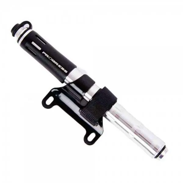 Progress Pg 803 Mini-pumpe, Double valve with holder, One Size Progress Pg 803 Mini-pumpe, Double valve with holder, One Size