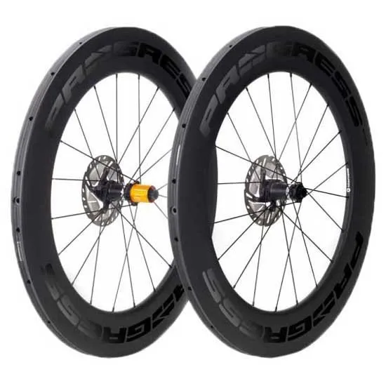 Progress Space Disc Tubular Rennrad Laufradsatz Progress Space Disc Tubular Rennrad Laufradsatz