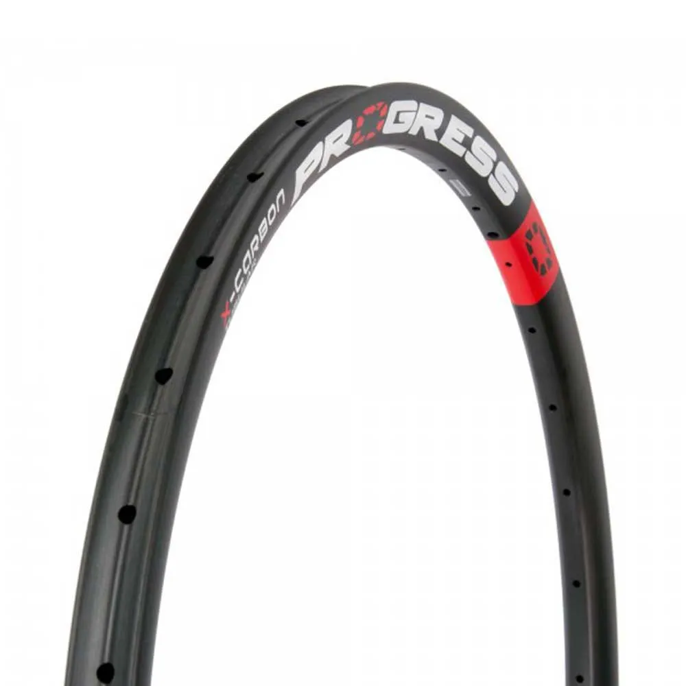 Progress X-carbon 29´´ Tubular 2018 Felge, Black, 29" 32H Progress X-carbon 29´´ Tubular 2018 Felge, Black, 29" 32H