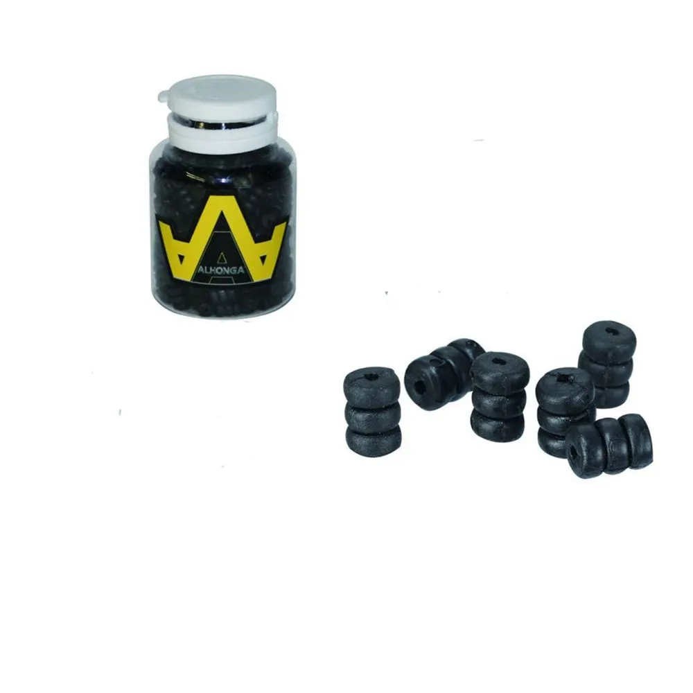 ProMax Antivibrationsperlen 100 Einheiten, Black, 1.2mm ProMax Antivibrationsperlen 100 Einheiten, Black, 1.2mm