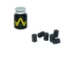 ProMax Antivibrationsperlen 100 Einheiten, Black, 1.2mm