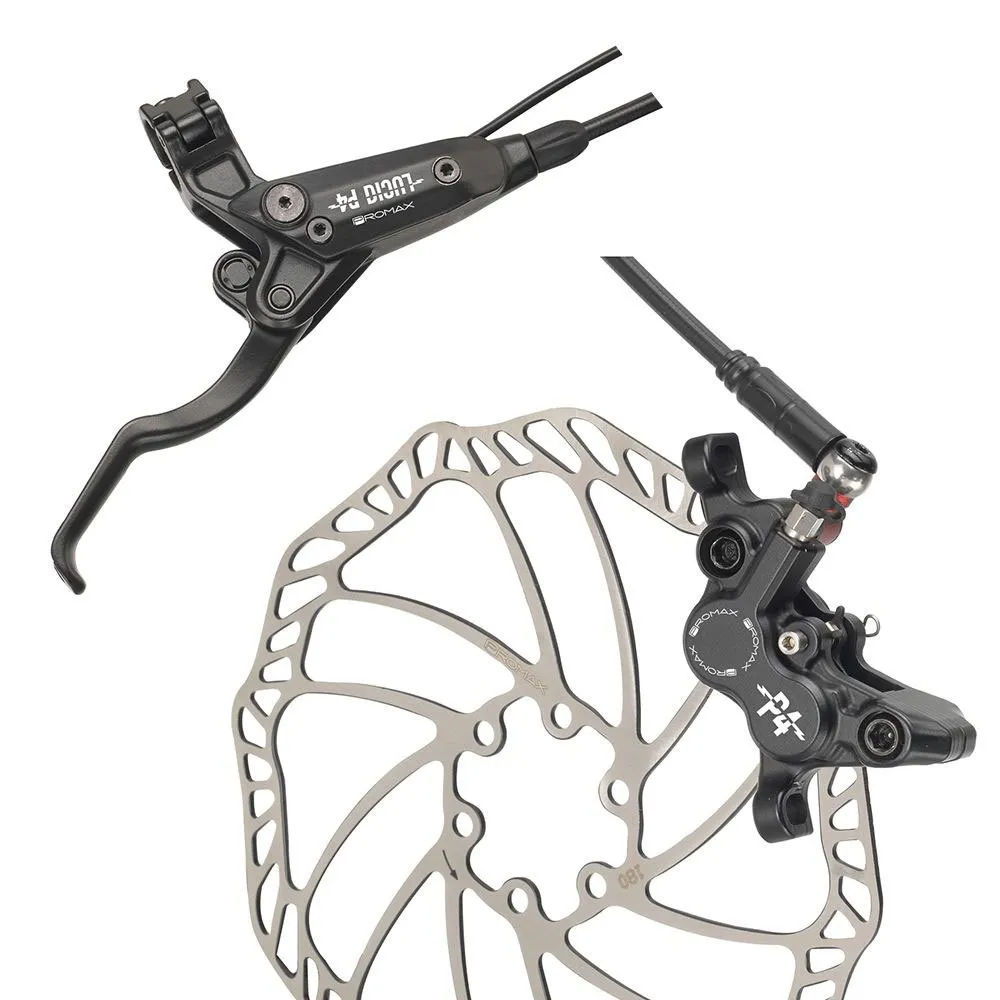 ProMax Mtb Dsk-930 180 Mm 4 Pistons Hinterradbremse, Black, One Size ProMax Mtb Dsk-930 180 Mm 4 Pistons Hinterradbremse, Black, One Size