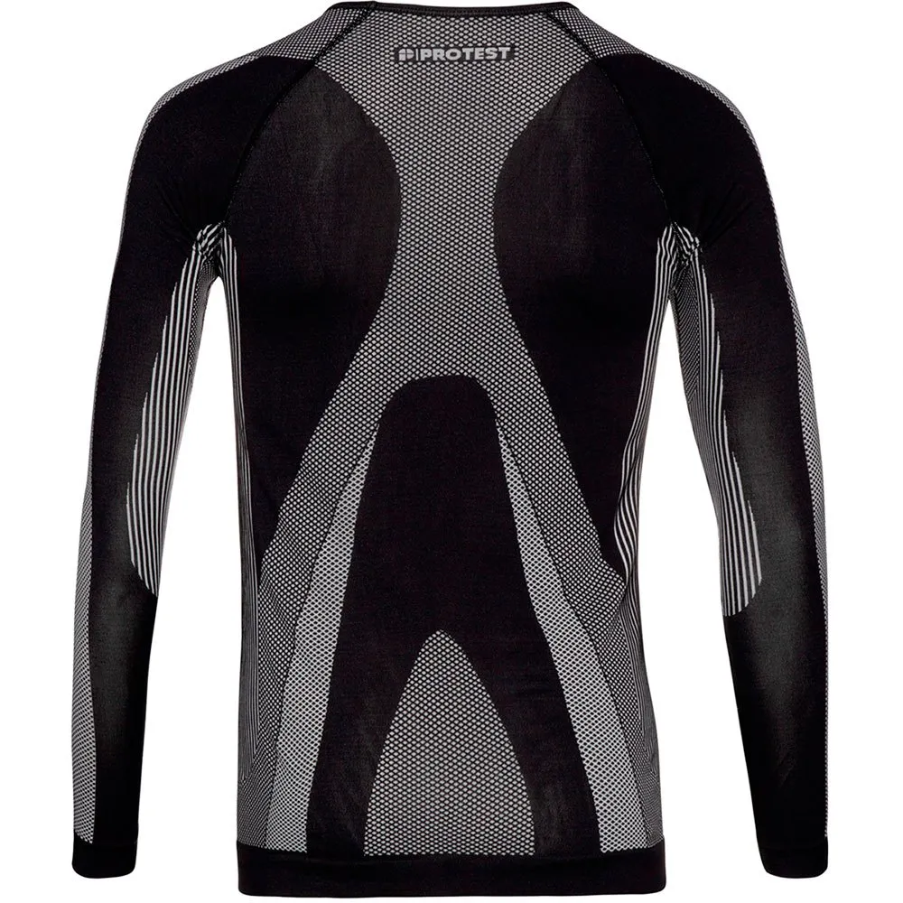 Protest Carson Thermo Langarm-baselayer, True black