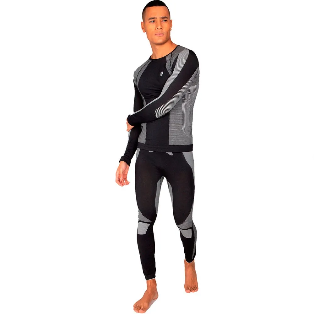 Protest Carson Thermo Langarm-baselayer, True black