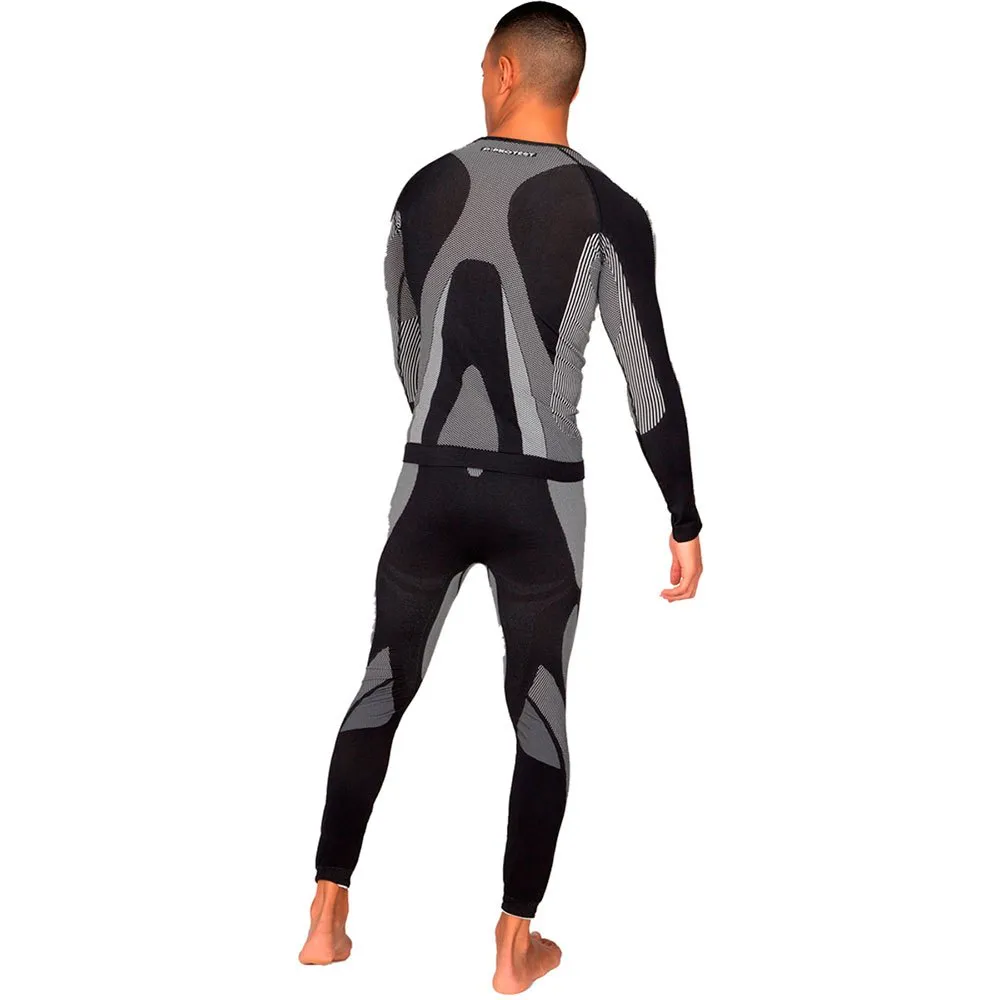 Protest Carson Thermo Langarm-baselayer, True black