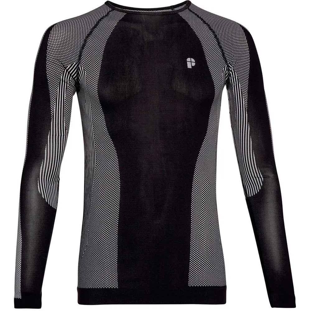 Protest Carson Thermo Langarm-baselayer, True black