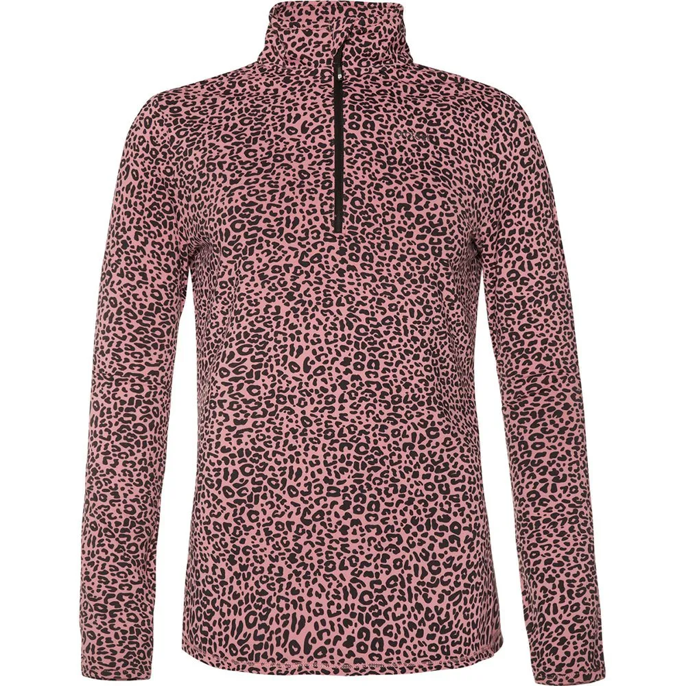 Protest Dahliay Fleece Mit Halbem Reißverschluss, Pink tulip