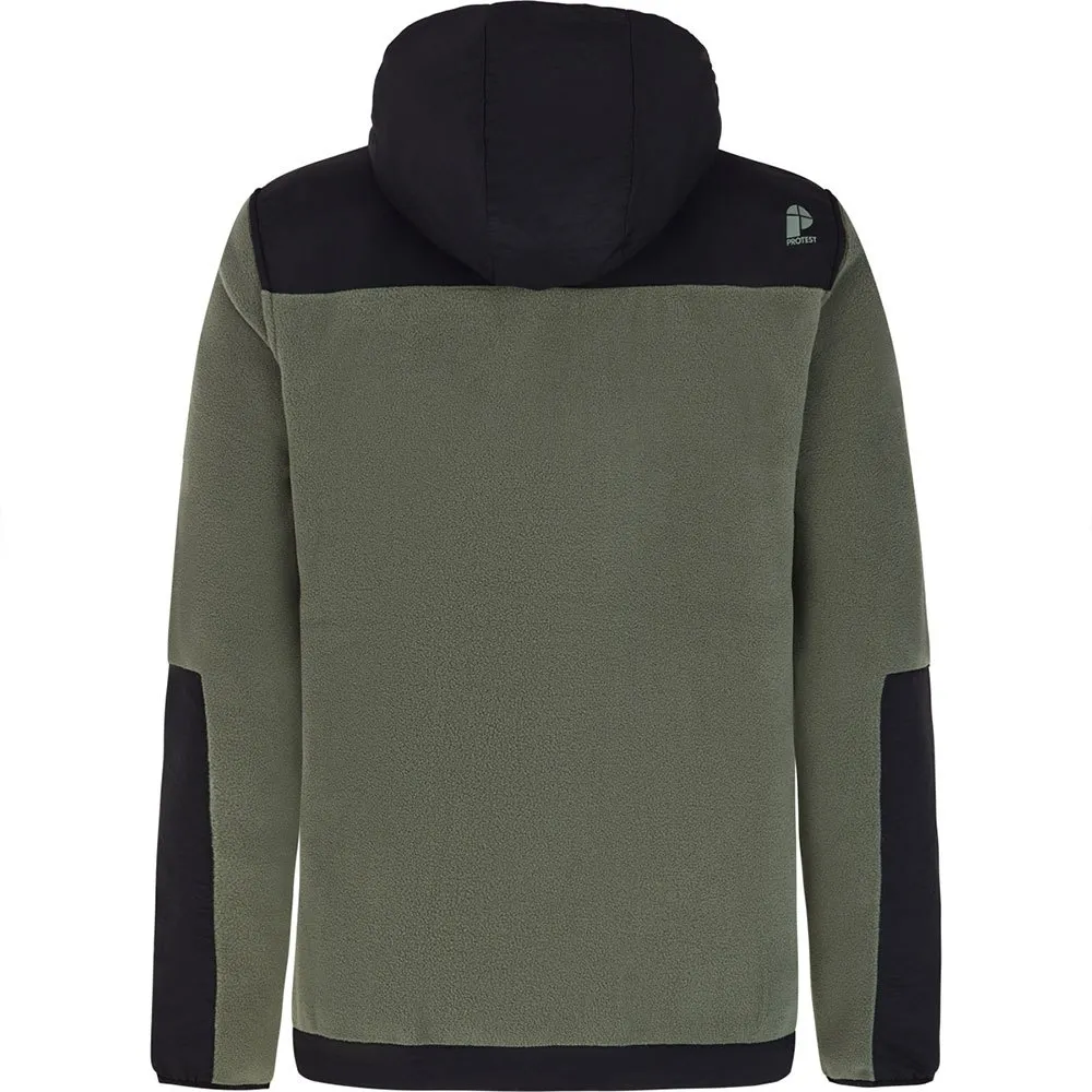 Protest Grid Fleece Mit Durchgehendem Reißverschluss Protest Grid Fleece Mit Durchgehendem Reißverschluss