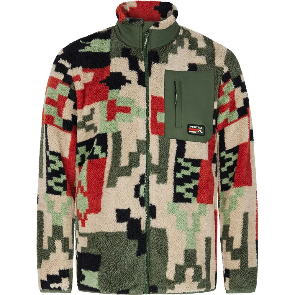 Protest Keyston Fleece Mit Durchgehendem Reißverschluss Protest Keyston Fleece Mit Durchgehendem Reißverschluss