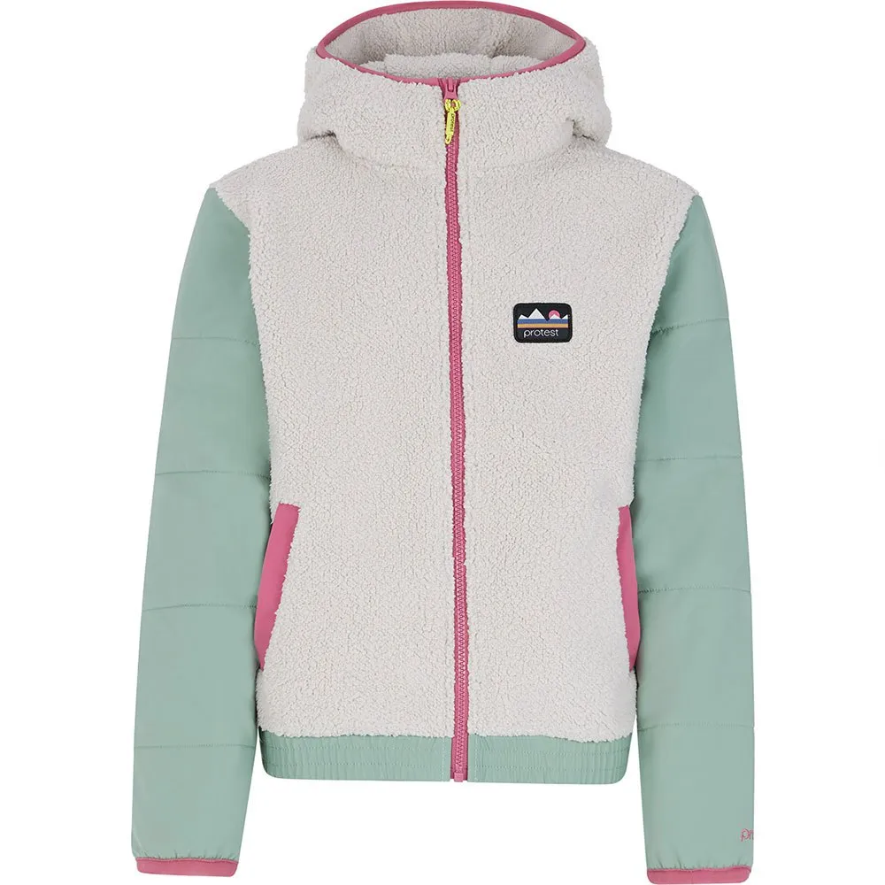 Protest Mixi Reißverschlusspullover, Off white, 104cm Protest Mixi Reißverschlusspullover, Off white, 104cm