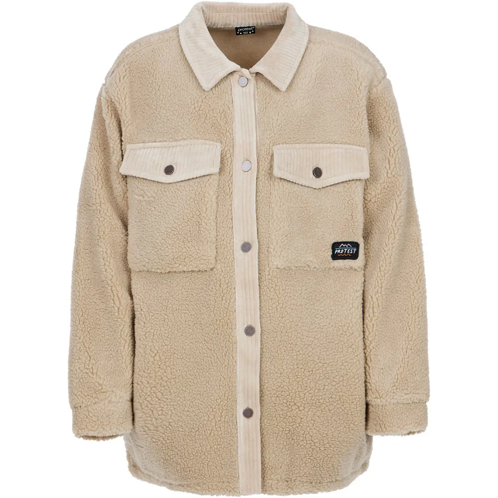 Protest Prtelivra Langarmhemd, Kitoffwhite, 116cm