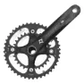Prowheel Mpl 2x10s Kurbelgarnitur, Black, 175mm, 40-28t